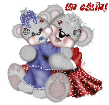 Gif un câlin ours
